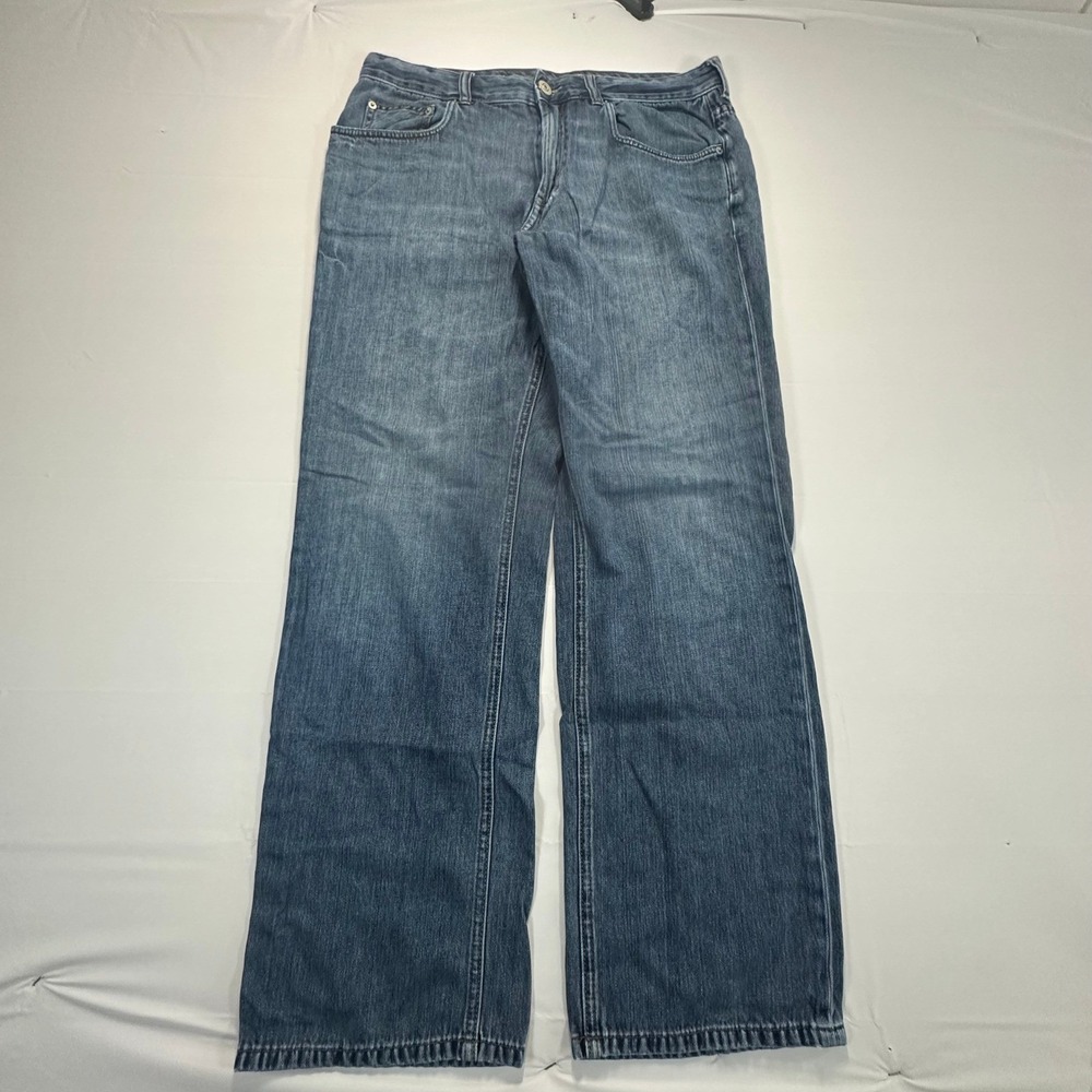 Tommy Bahama Classic Fit Jeans Mens 36x32 Blue Medium Wash Straight Leg Denim‎
